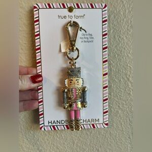 True to Form Christmas Nutcracker Keychain Charm